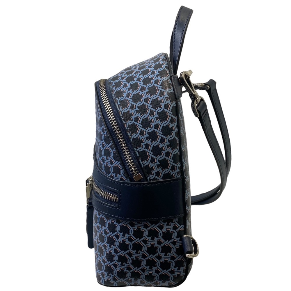 Kate Spade Blue Patterned Mini Backpack - image 4